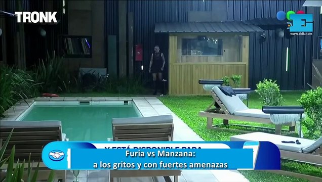 Furia vs Manzana: gritos y fuertes amenazas en la casa de Gran Hermano 2023