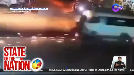 Tatlo, patay sa salpukan ng motorsiklo at van | SONA