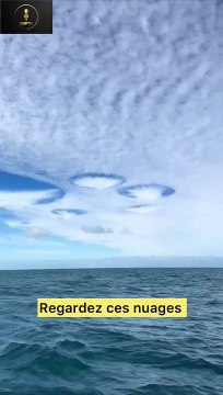 OVNIs camouflés ou modification des conditions météorologiques? Camouflaged UFOs or changing weather conditions?
