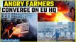 Europe farmers protests: Angry farmers take protest to key EU summit in tractors | Oneindia News