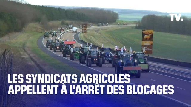 La FNSEA et les Jeunes agriculteurs appellent à suspendre les blocages, après des avancées tangibles du gouvernement