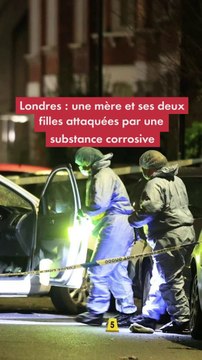Londres : une mère et ses deux filles attaquées par une substance corrosive