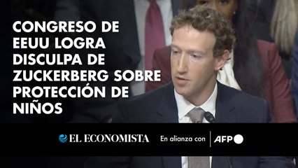 Congreso de EEUU logra disculpa de Zuckerberg sobre protección de niños