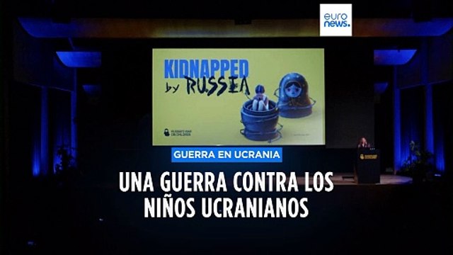 La primera dama de Ucrania acusa a Rusia de usar su arsenal contra los niños ucranianos
