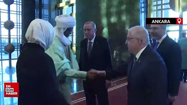 Cumhurbaşkanı Erdoğan, Nijer Başbakanı ve Ekonomi ve Finans Bakanı Zeine'yi kabul etti