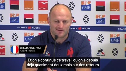 Bleus - Servat : "C'était tout naturel que ce soit Posolo qui prenne la suite de Romain"