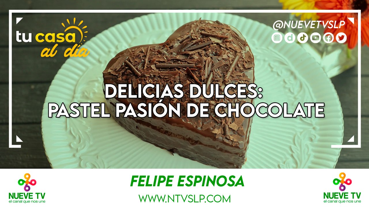 Delicias Dulces: Pastel Pasión de Chocolate