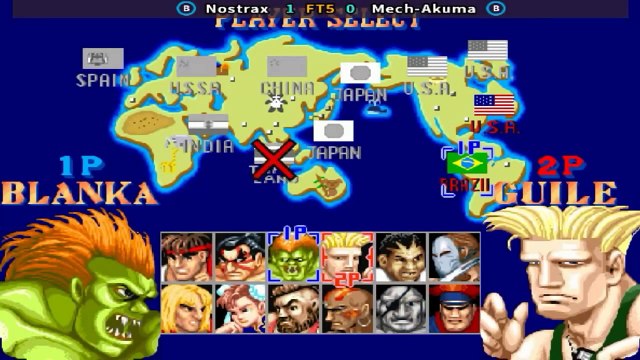 Nostrax vs Mech-Akuma - Street Fighter II'_ Champion Edition - FT5