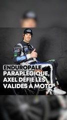 Paraplégique, Axel Allétru participe à l’Enduropale du Touquet