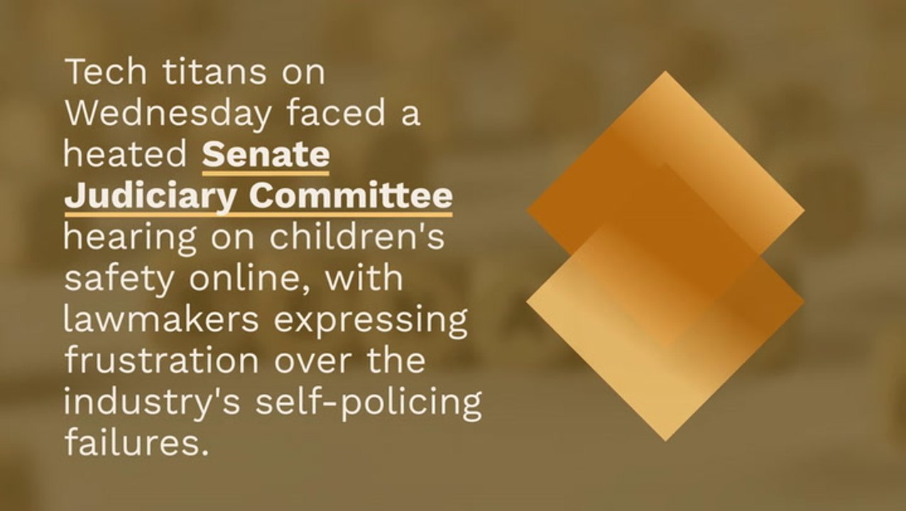 Senator Sheldon Whitehouse Grills Tech CEOs Over Child Safety: 'Collectively, Your Platforms Really S**k At Policing…'