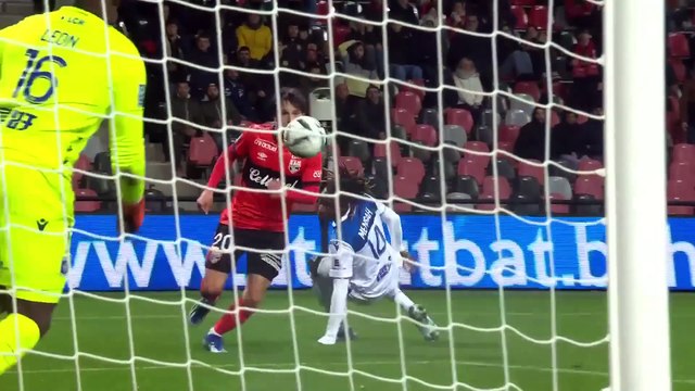 J13 EN AVANT GUINGAMP - AJ AUXERRE (2 - 1) - Résumé - (EAG - AJA) 2023-2024 (1)