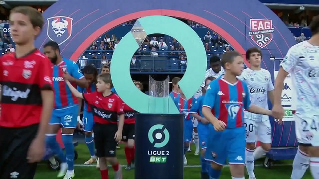 J9 STADE MALHERBE CAEN - EN AVANT GUINGAMP (0 - 1) - Résumé - (SMC - EAG) 2023-2024
