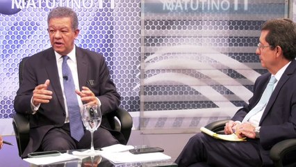 Leonel Fernández: "Si algo funciona en RD son las Fuerzas Armadas"