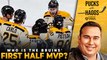 Who is the Bruins' first half MVP? w/ Mick Colageo and Mark Divver | Pucks with Haggs