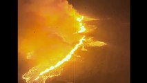 Iceland Volcano Spews Lava in Mesmerizing Display