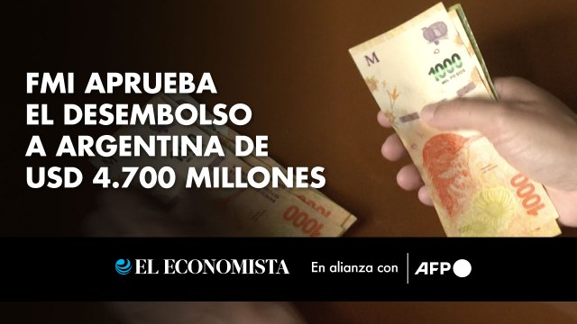 FMI aprueba el desembolso a Argentina de USD 4.700 millones