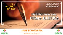 Secretos para una Firma Exitosa