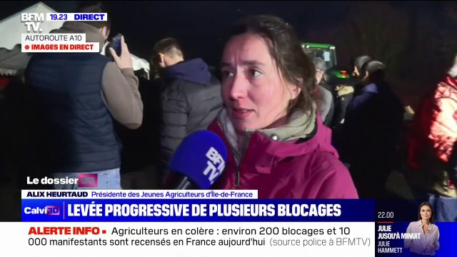 Nous allons repartir demain matin : Les agriculteurs s'apprêtent à quitter l'autoroute A10, mais souhaitent continuer de se mobiliser sous d'autres formes
