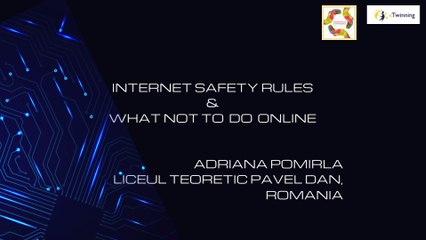 Internet safety and what not to do online