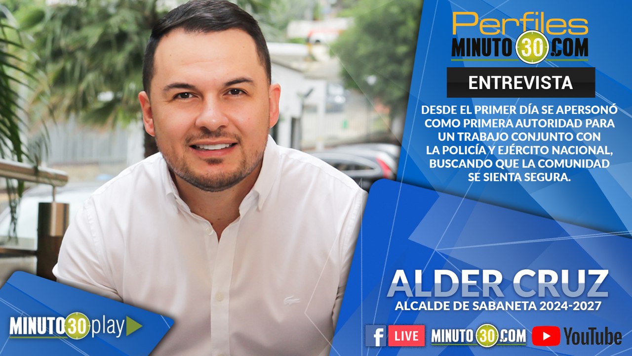 Alder Cruz, alcalde de Sabaneta cumple el primer mes de su mandato