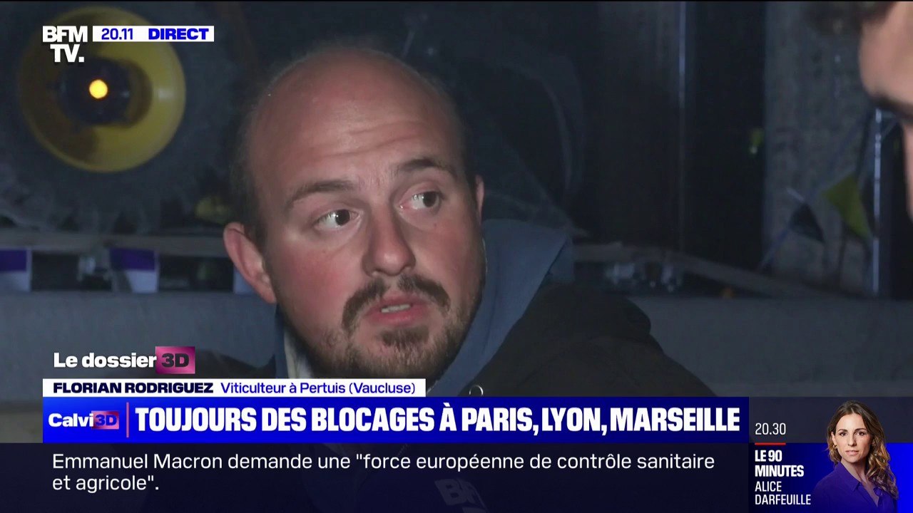 Bouches-du-Rhône: le blocage des agriculteurs se poursuit sur l'échangeur entre les autoroutes A8 et A51