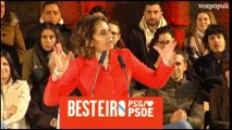 María Jesús Montero en Galicia: 