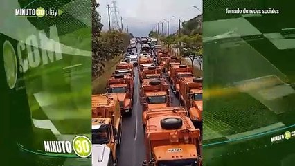 Por bloqueos en Barbosa hay retrasos en la recolección de basura estas zonas de Medellín