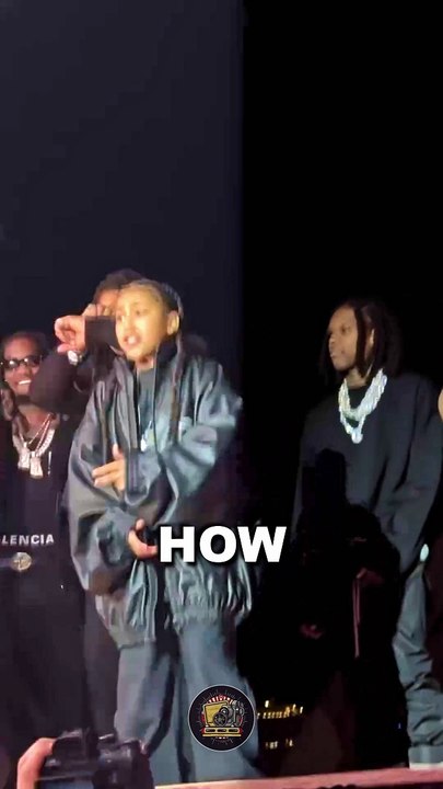 Kanye West shares video of daughter North West STORYBOARDING her own music video