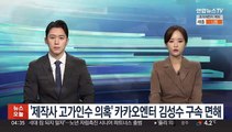 '제작사 고가인수 의혹' 카카오엔터 김성수 구속 면해