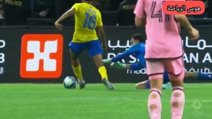 النصر يذل انتر ميامي بسدسية تاريخية!