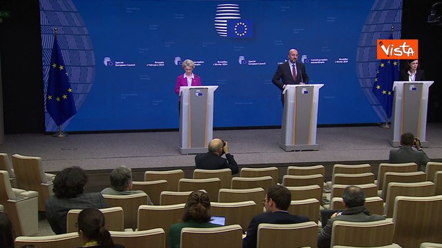 Consiglio Ue, Michel: Raggiunto accordo a 27 su 50 mld di aiuti all'Ucraina