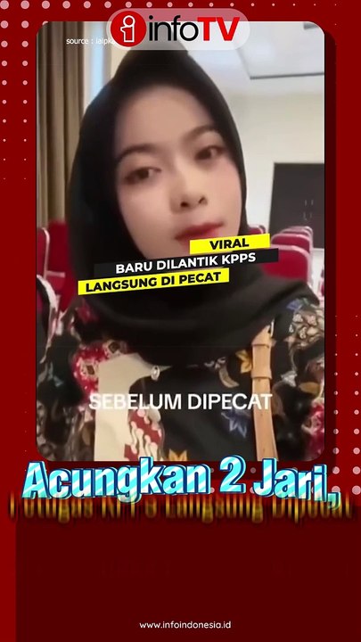 Acungkan 2 Jari, Petugas KPPS Langsung Dipecat