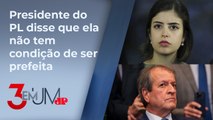 Tabata Amaral rebate críticas de Valdemar Costa Neto
