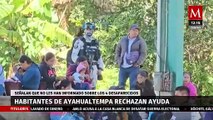 Habitantes de Ayahualtempa rechazan ayuda del Gobierno después de presentar a niños armados