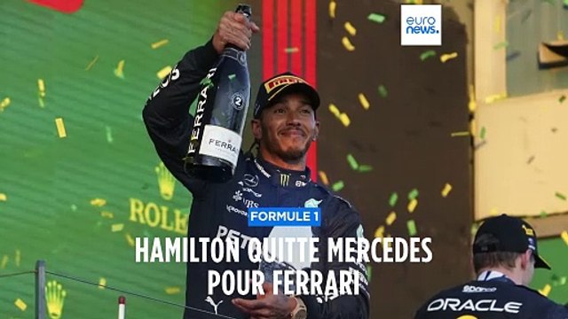 F1 : Lewis Hamilton quittera Mercedes à la fin de l'année pour rejoindre Ferrari