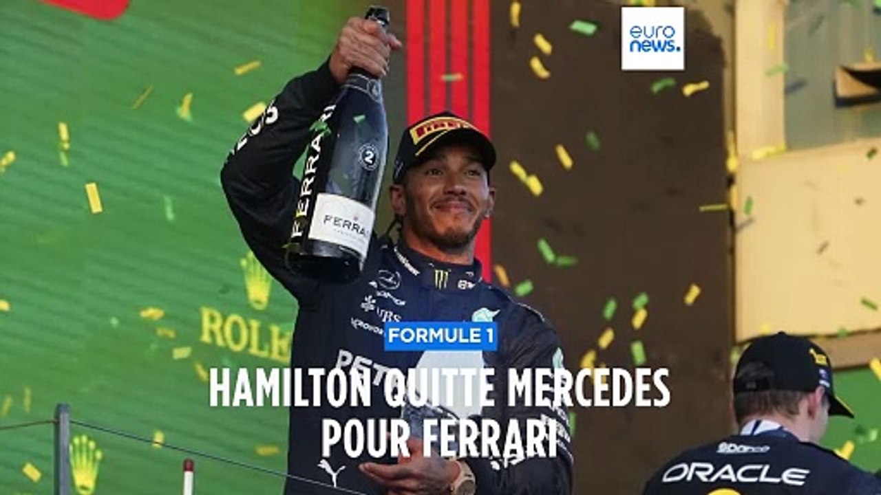 F1 : Lewis Hamilton quittera Mercedes à la fin de l'année pour rejoindre Ferrari