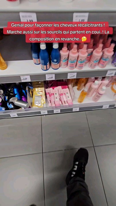 Je teste un baton anti frisottis pour façonner les cheveux et enlever les épis #essai #teste #magasinaction #action #coiffure #frisottis #épis