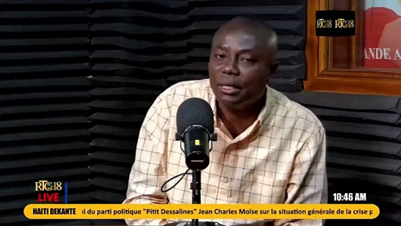 Moïse Jean Charles nan emisyon Dekante mande ex Prezidan Jean Bertrand Aristide padon.