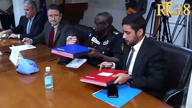 3 milyon Ewo pou ranfòse kapasite PNH la, siyati yon pwotokòl finansman ant PNUD, UE , ONUDC ak PNH