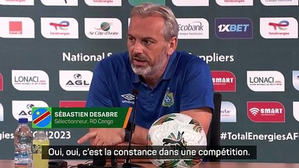 Desabre : "Le principal, c'est de passer les étapes"