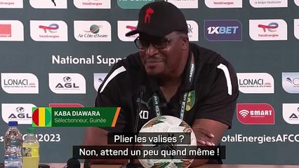 Diawara : "Plier les valises ? Non, attend un peu quand même !"