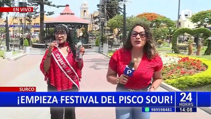Surco: ¡Inicia el festival del Pisco Sour!