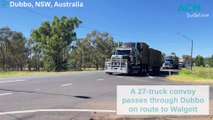 Aussie Hay Runners convoy to Walgett | February 2024 | Daily Liberal