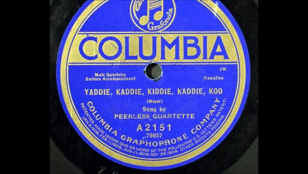 Salvation Nell - Peerless Quartet (1913)