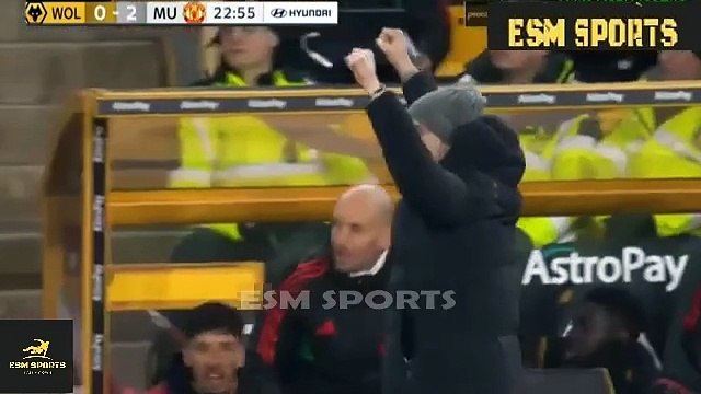 Wolves Vs Manchester United 3-4 All Goals & Extended Highlights 2024