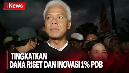 Lihat Potensi Indonesia Jadi Pusat Bibit Dunia, Ganjar akan Tingkatkan Dana Riset dan Inovasi