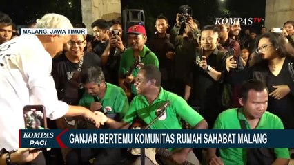 Download Video: Temui Komunitas Rumah Sahabat Malang, Ganjar Janjikan Ruang dan Permudah Akses Ramah Disabilitas