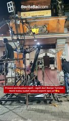 Prosesi pembuatan ogoh - ogoh dari Banjar Tainsiat.Nanti kalau sudah selesai seperti apa ya?