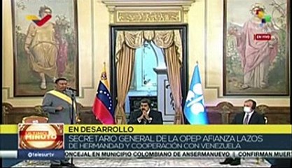 Venezuela vanguardia| Secretario OPEP Visita Historica