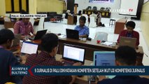 9 Jurnalis di Palu Dinyatakan Kompeten Setelah Ikut Uji Kompetensi Jurnalis